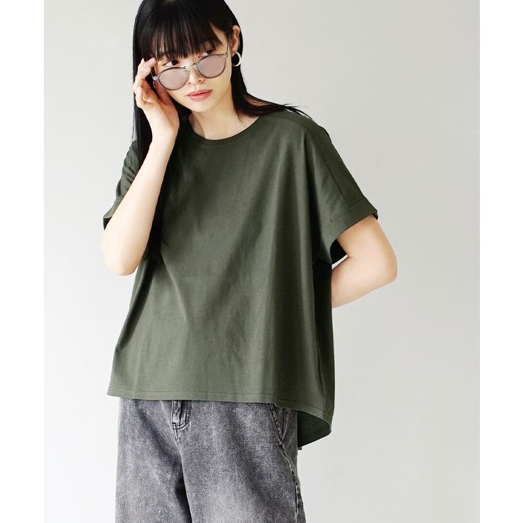 zootie（ズーティー）：汗しみない Tシャツ［ワイドシルエット］[品番