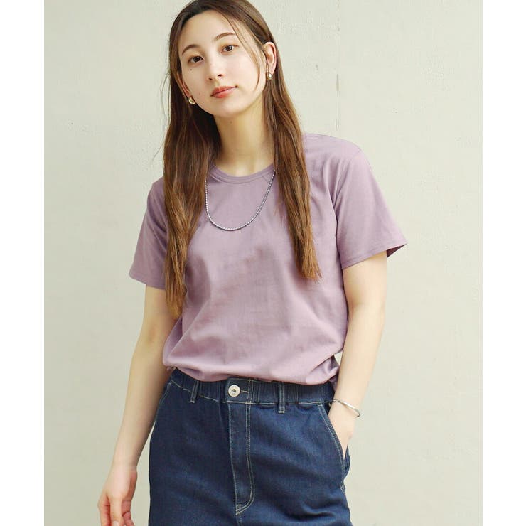 ラベンダー | zootie（ズーティー）：汗しみない Tシャツ［スタンダード］ | e-zakkamania stores