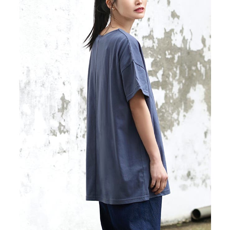 アッシュブルー | zootie（ズーティー）：URBAN PLUS オーバーカットソー | e-zakkamania stores