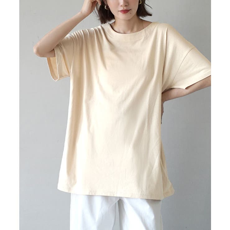 アイボリー | zootie（ズーティー）：URBAN PLUS オーバーカットソー | e-zakkamania stores
