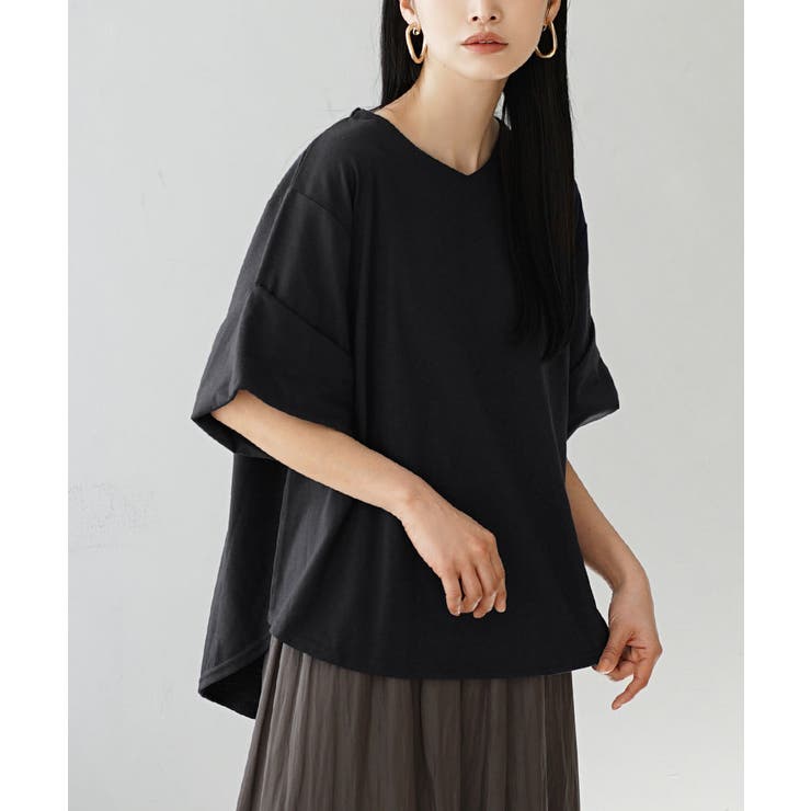 ブラック | zootie（ズーティー）：URBAN PLUS ロールアップスリーブ | e-zakkamania stores