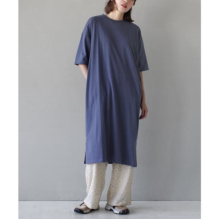 アッシュブルー | zootie（ズーティー）：URBAN PLUS TEEワンピース | e-zakkamania stores
