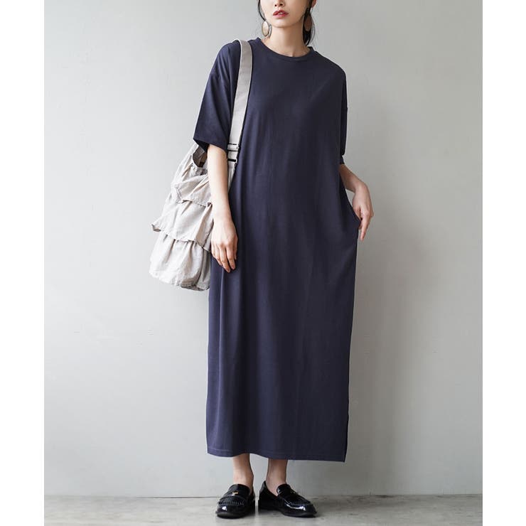 ネイビー | zootie（ズーティー）：URBAN PLUS TEEワンピース | e-zakkamania stores