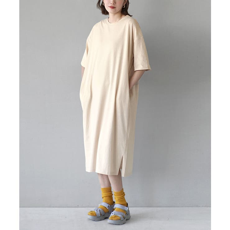 アイボリー | zootie（ズーティー）：URBAN PLUS TEEワンピース | e-zakkamania stores