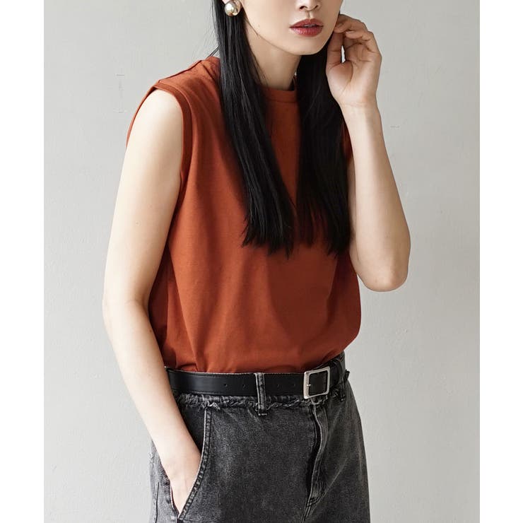 テラコッタレッド | zootie（ズーティー）：URBAN PLUS フレンチスリーブカットソー | e-zakkamania stores