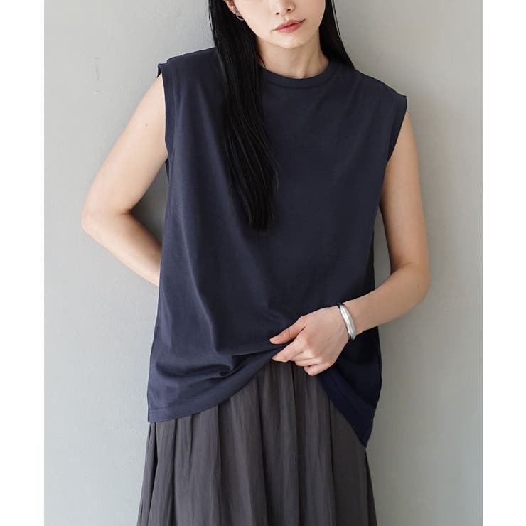 ネイビー | zootie（ズーティー）：URBAN PLUS フレンチスリーブカットソー | e-zakkamania stores