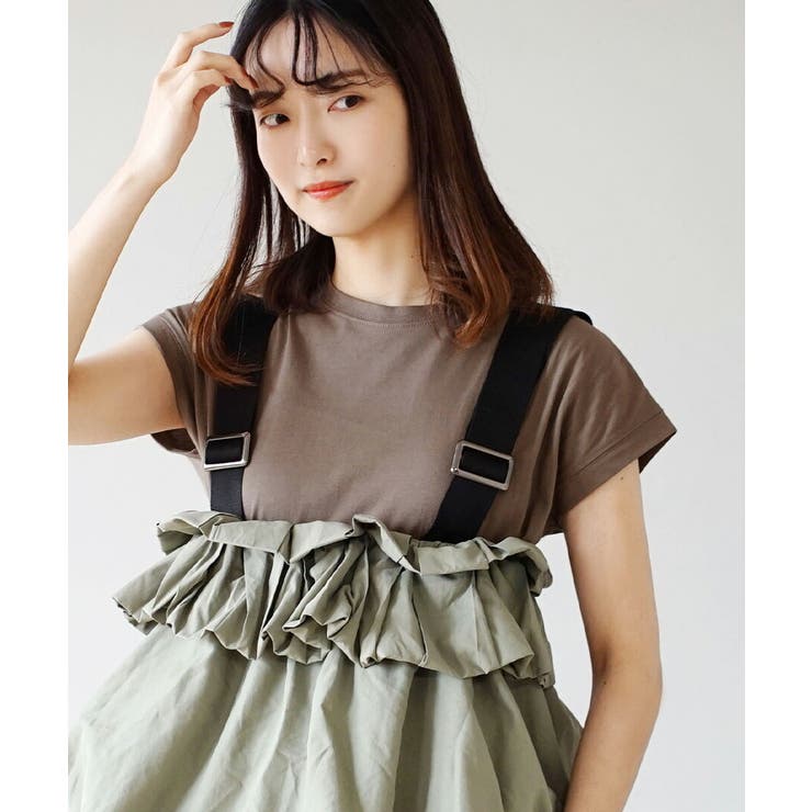 カフェモカ | zootie（ズーティー）：汗しみない Tシャツ［フレンチスリーブ］ | e-zakkamania stores