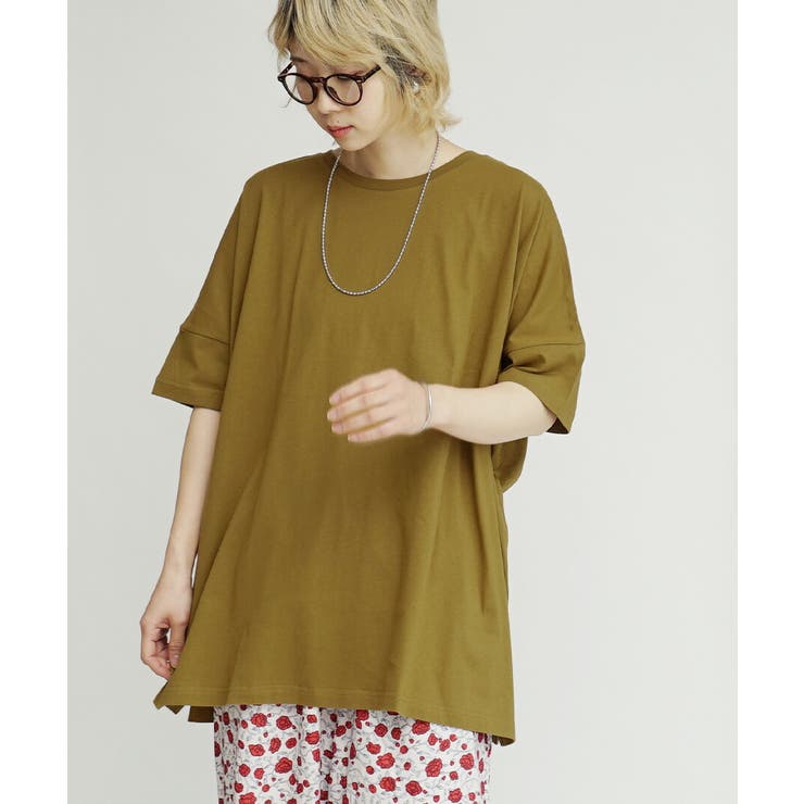 オーカー | zootie（ズーティー）：汗しみない Tシャツ［ビッグTEE］ | e-zakkamania stores