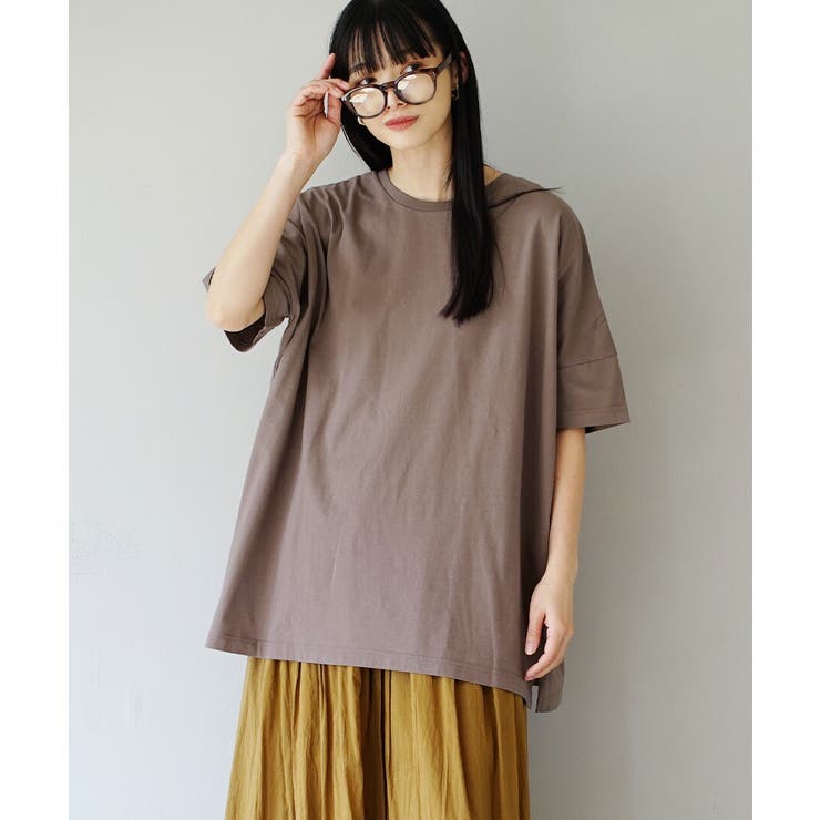 カフェモカ | zootie（ズーティー）：汗しみない Tシャツ［ビッグTEE］ | e-zakkamania stores