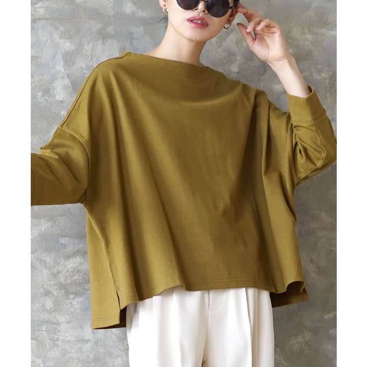 オーカー | zootie（ズーティー）：シミヘン加工 フレンチバスク ワイドプルオーバー［ボ… | e-zakkamania stores