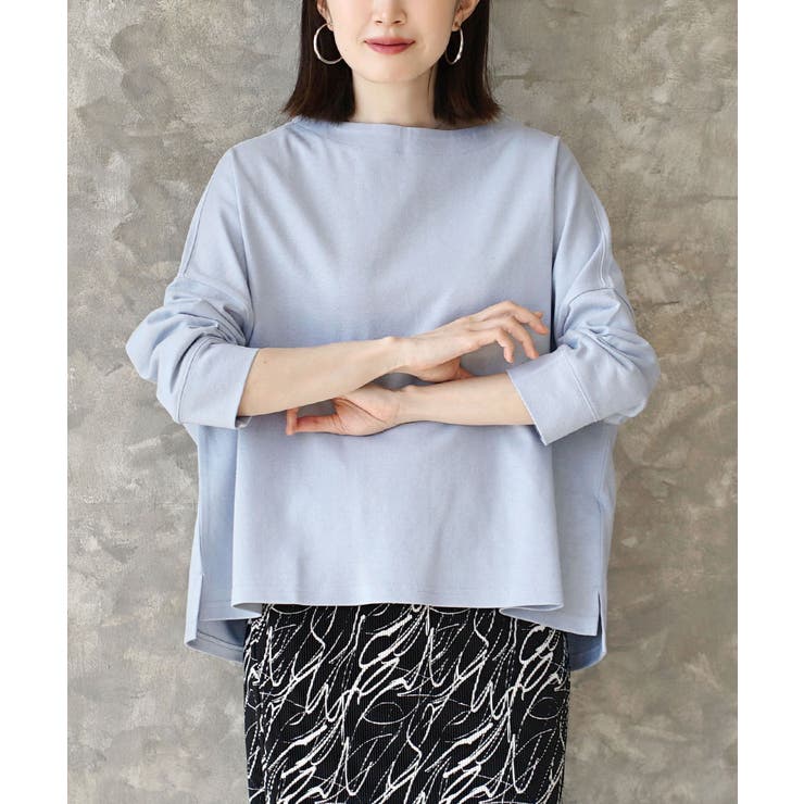 ライトブルー | zootie（ズーティー）：シミヘン加工 フレンチバスク ワイドプルオーバー［ボ… | e-zakkamania stores