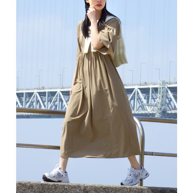 カーキベージュ | zootie（ズーティー）：DAILY UTILITY ラッシュガード［フレアワ… | e-zakkamania stores