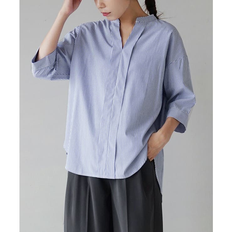 ストライプ | zootie（ズーティー）：汗じみ防止 ハーフスリーブ スキッパーシャツ | e-zakkamania stores