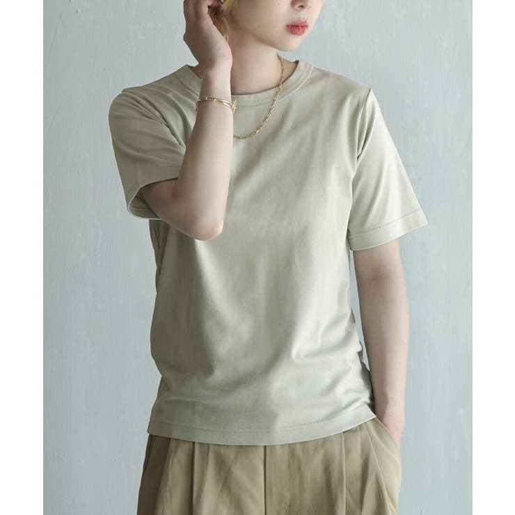 ミント | zootie（ズーティー）：シルキースムースコットン Tシャツ［半袖］ | e-zakkamania stores