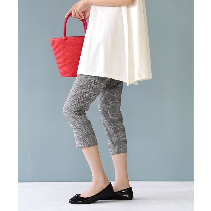 グレンチェック | zootie（ズーティー）：エアパンツ［クロップド］ | e-zakkamania stores