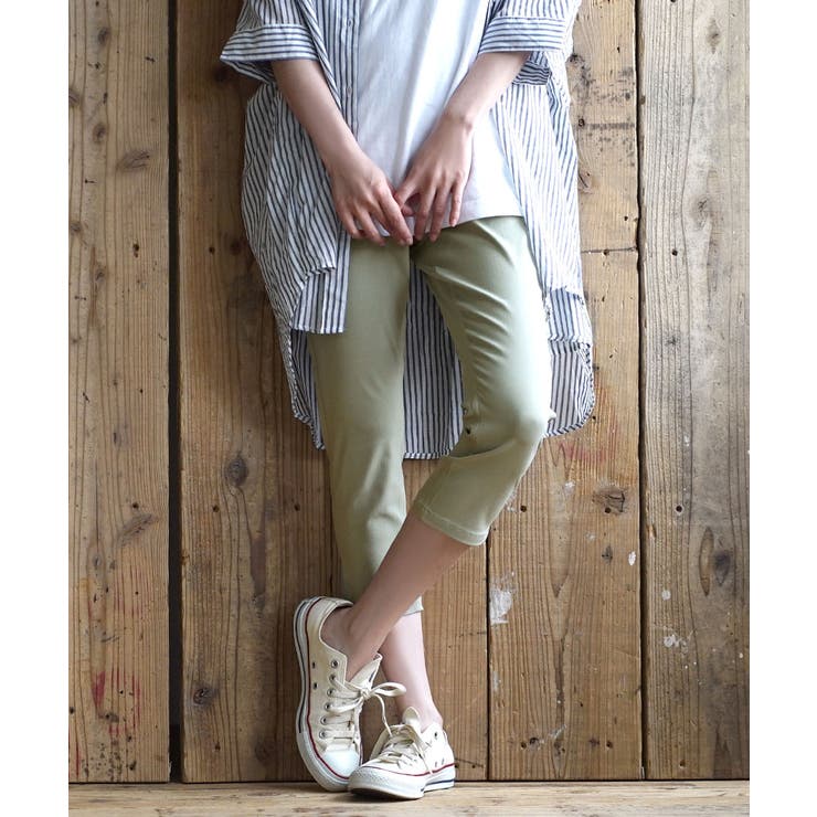 アッシュミント | zootie（ズーティー）：エアパンツ［クロップド］ | e-zakkamania stores