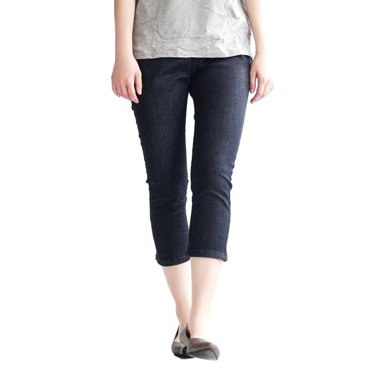 デニム［インディゴ］ | zootie（ズーティー）：エアパンツ［クロップド］ | e-zakkamania stores