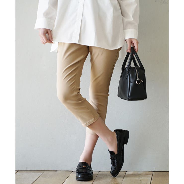 ベージュ | zootie（ズーティー）：エアパンツ［クロップド］ | e-zakkamania stores