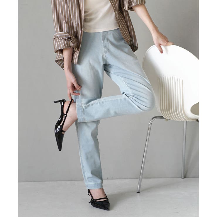 デニム［ブリーチ］ | zootie（ズーティー）：エアパンツ［テーパード］ | e-zakkamania stores