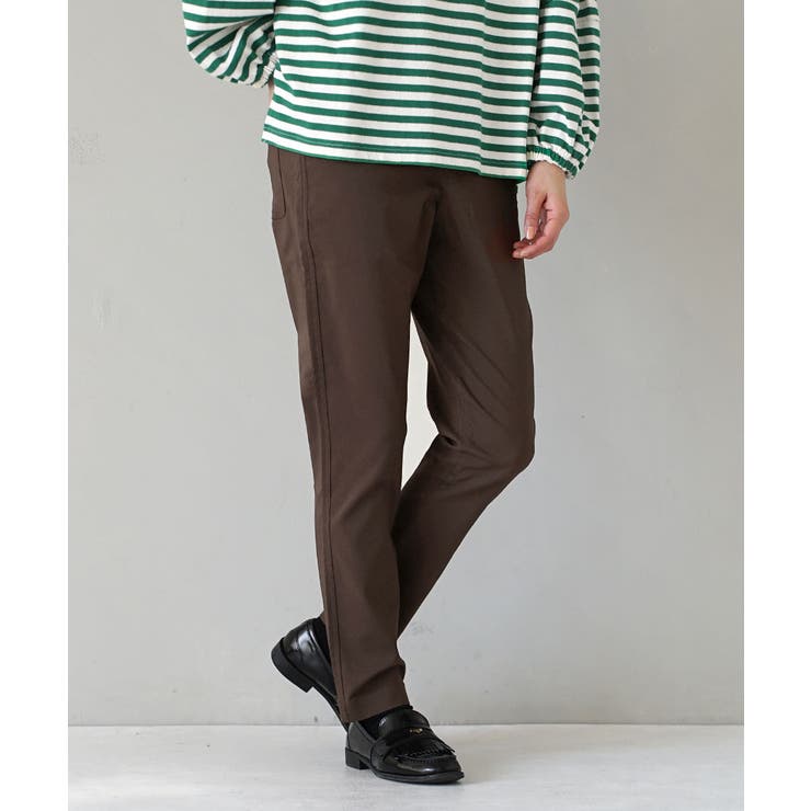 ブラウン | zootie（ズーティー）：エアパンツ［テーパード］ | e-zakkamania stores