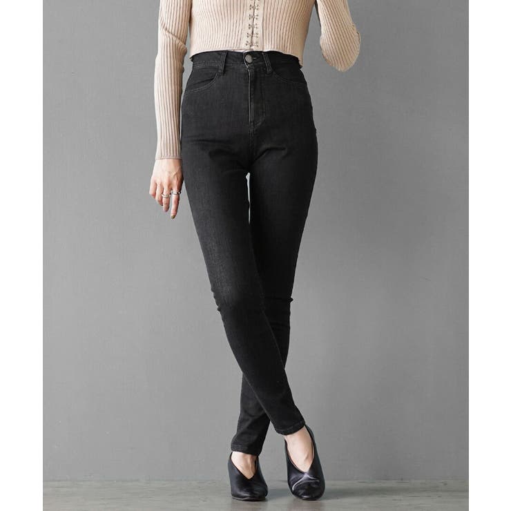 デニム［ブラック］ | zootie（ズーティー）：エアパンツ［スタンダードスキニー］ | e-zakkamania stores