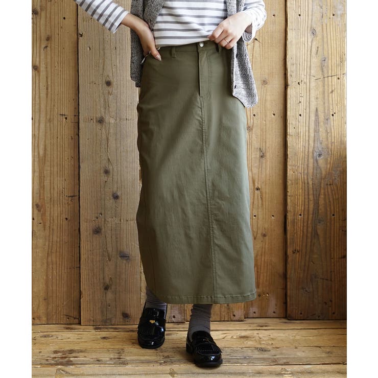 オリーブ | zootie（ズーティー）：エア ペンシルスカート | e-zakkamania stores