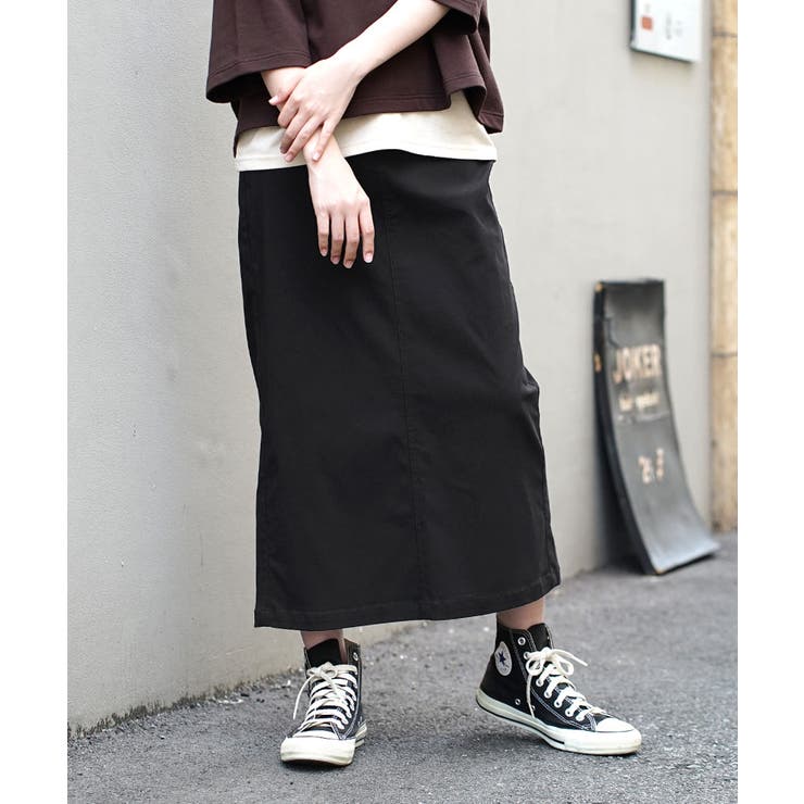 ブラック | zootie（ズーティー）：エア ペンシルスカート | e-zakkamania stores