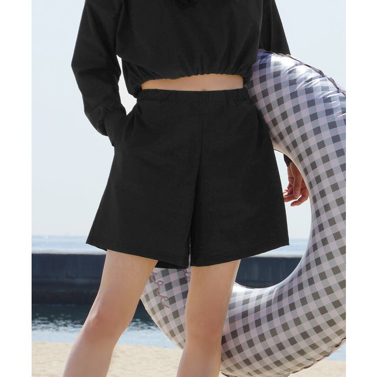 ブラック | zootie（ズーティー）：DAILY UTILITY ラッシュガード［ショート… | e-zakkamania stores