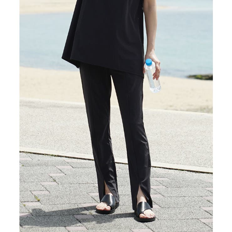 ブラック | zootie（ズーティー）：DAILY UTILITY ラッシュガード［スリット… | e-zakkamania stores