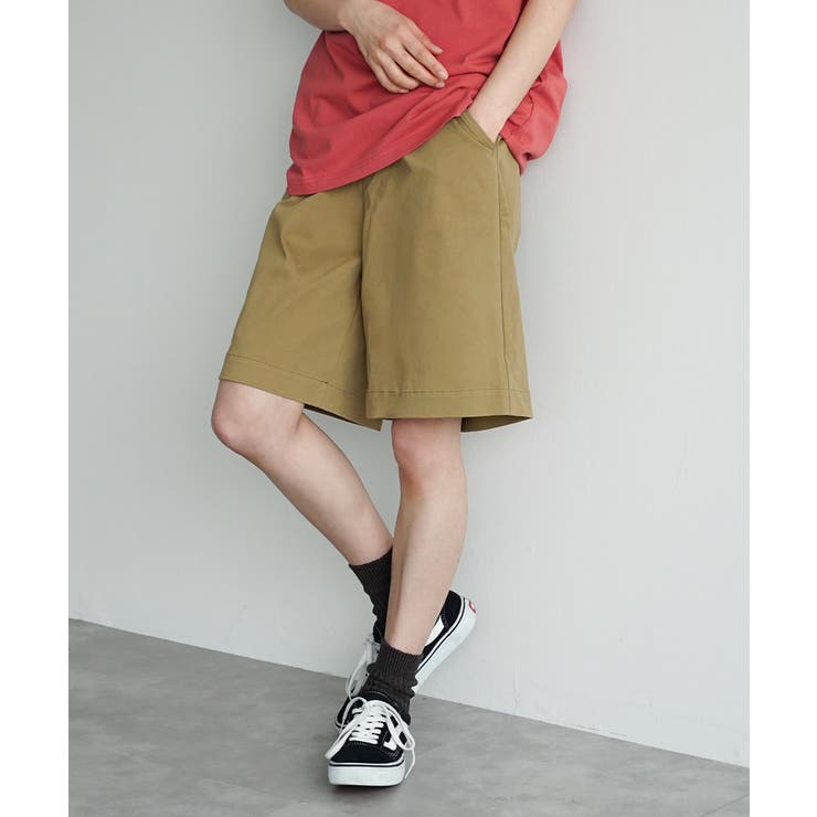 イエローベージュ | zootie（ズーティー）：COOL TOUCH 接触冷感ショートパンツ | e-zakkamania stores