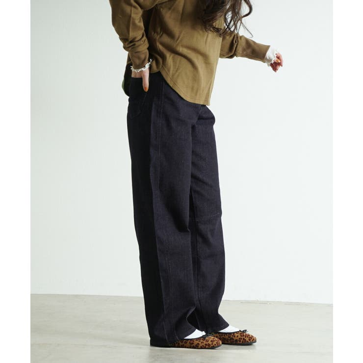 デニム［インディゴ］ | zootie（ズーティー）：エアパンツ［バレルレッグ］ | e-zakkamania stores