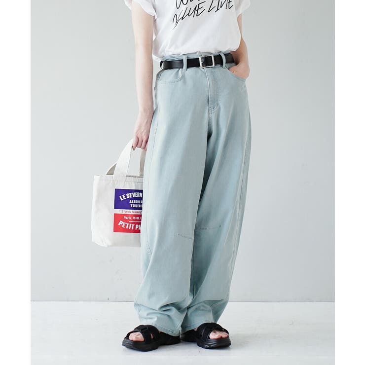 デニム［ブリーチ］ | zootie（ズーティー）：エアパンツ［バレルレッグ］ | e-zakkamania stores