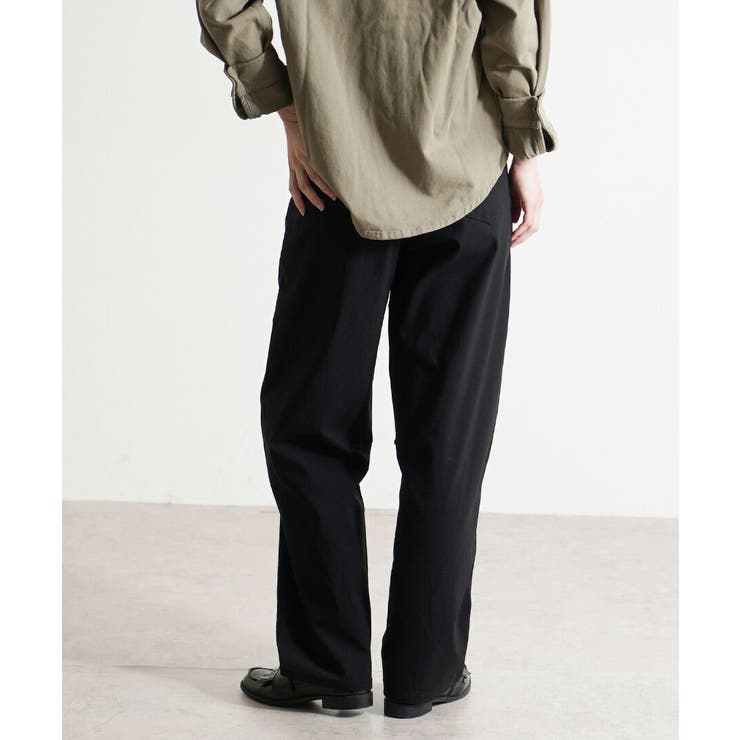 ブラック | zootie（ズーティー）：エアパンツ［バレルレッグ］ | e-zakkamania stores