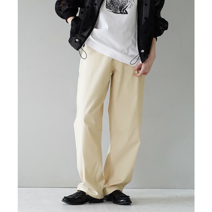 アイボリー | zootie（ズーティー）：エアパンツ［バレルレッグ］ | e-zakkamania stores