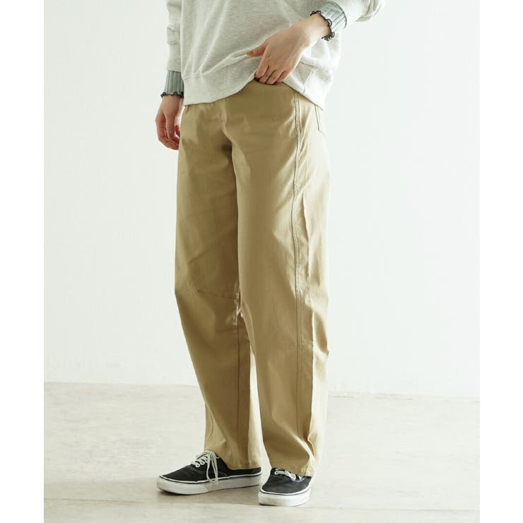 ベージュ | zootie（ズーティー）：エアパンツ［バレルレッグ］ | e-zakkamania stores