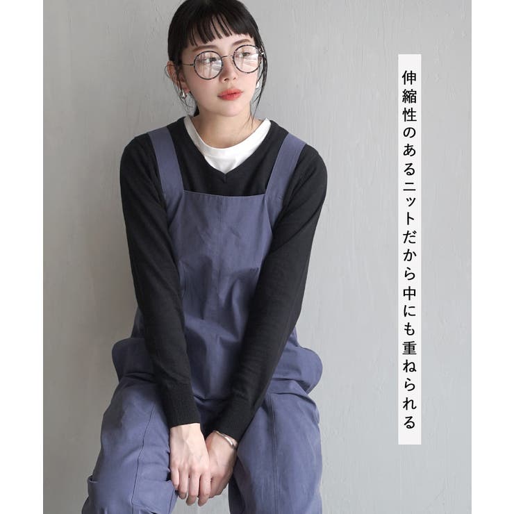 zootie（ズーティー）：オーディナリー コットンニット セーター［Vネック］ | e-zakkamania stores | 詳細画像17 