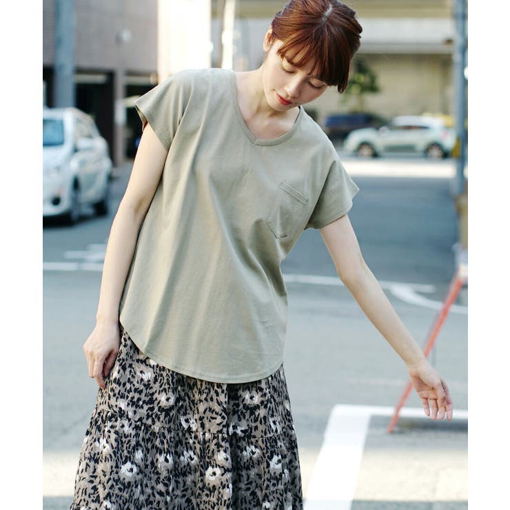 zootie（ズーティー）：汗しみない Tシャツ［Vネック ポケットTEE］ | e-zakkamania stores | 詳細画像22 