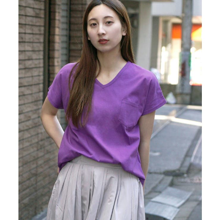 zootie（ズーティー）：汗しみない Tシャツ［Vネック ポケットTEE］ | e-zakkamania stores | 詳細画像28 