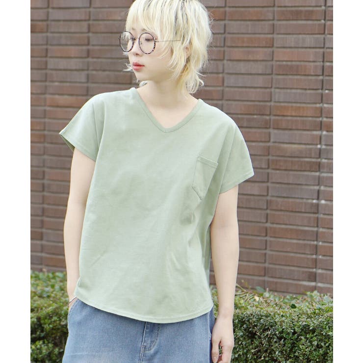 zootie（ズーティー）：汗しみない Tシャツ［Vネック ポケットTEE］ | e-zakkamania stores | 詳細画像31 