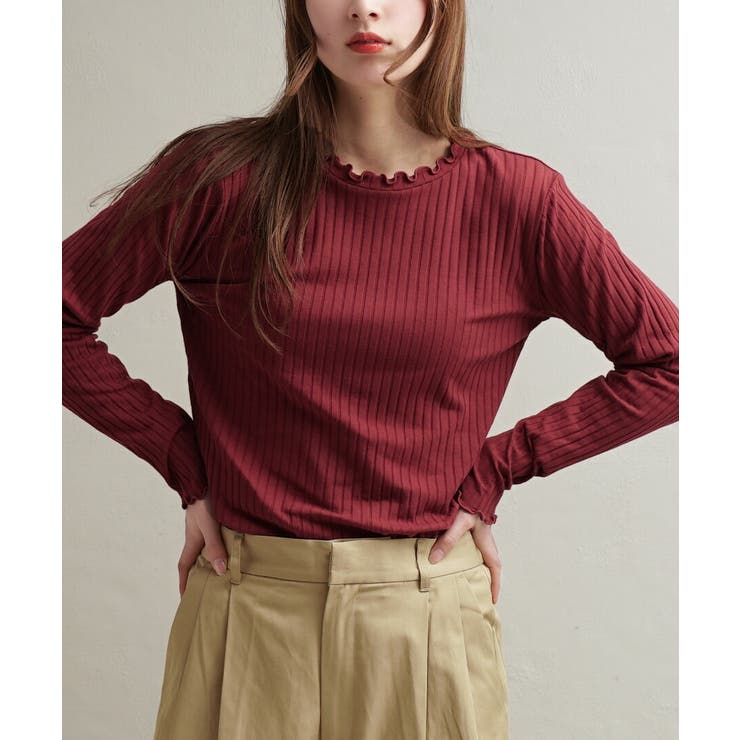 zootie（ズーティー）：ロングスリーブ リブカットソー［クルーネック］ | e-zakkamania stores | 詳細画像42 