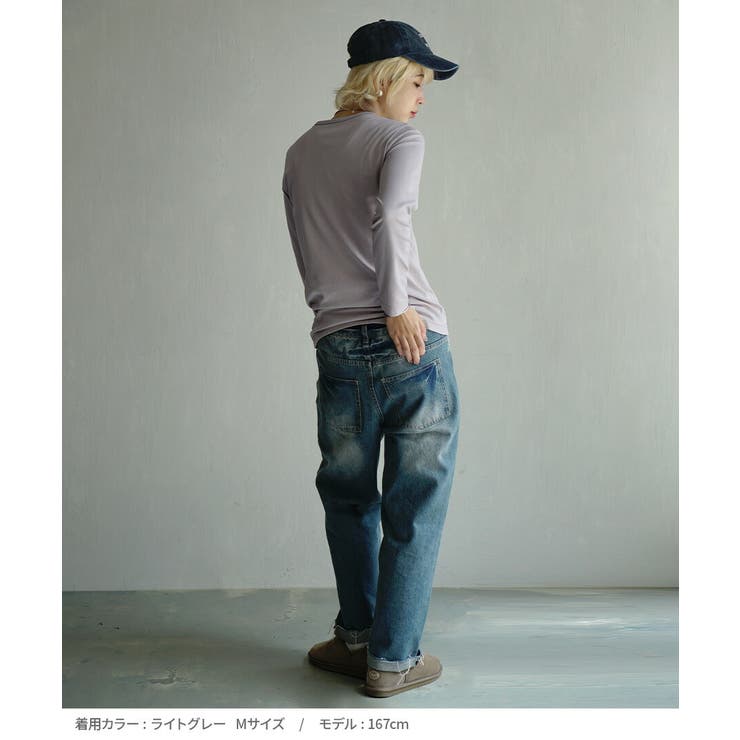 zootie（ズーティー）：シルキースムースコットン Tシャツ［長袖］ | e-zakkamania stores | 詳細画像14 