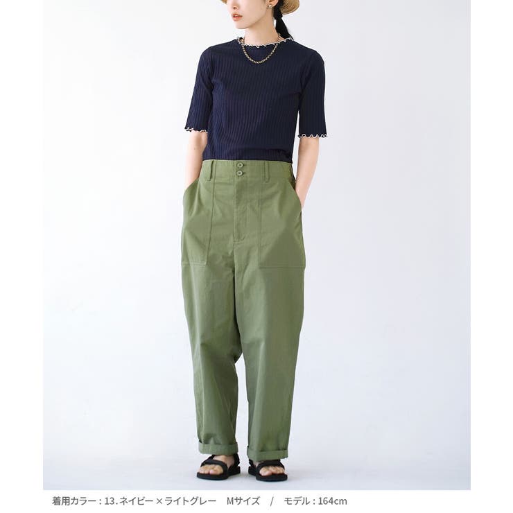 zootie（ズーティー）：ハーフスリーブ リブカットソー | e-zakkamania stores | 詳細画像5 