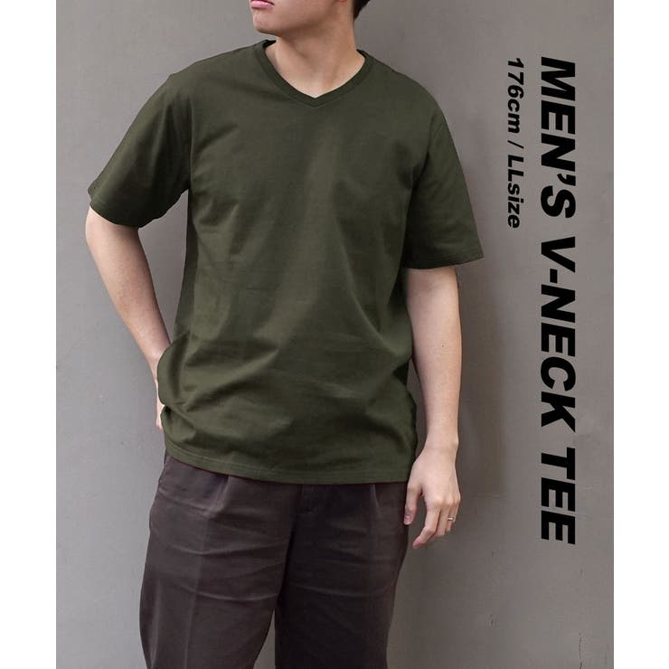 zootie（ズーティー）：汗しみない Vネック Tシャツ［メンズ］ | e-zakkamania stores | 詳細画像17 