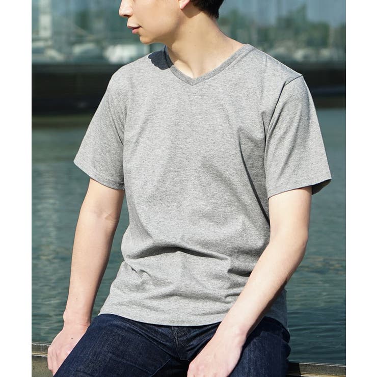 zootie（ズーティー）：汗しみない Vネック Tシャツ［メンズ］ | e-zakkamania stores | 詳細画像21 