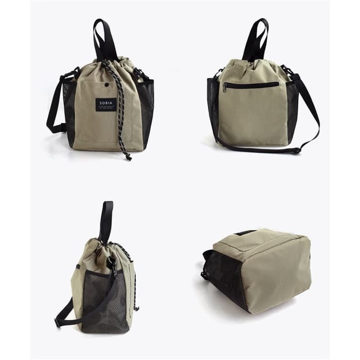 メッシュ巾着 2way ショルダーバッグ | e-zakkamania stores | 詳細画像3 
