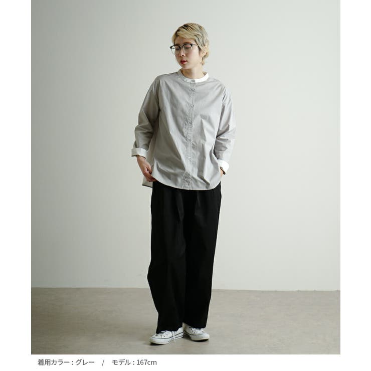 zootie（ズーティー）：綿 タイプライター クレリックシャツ | e-zakkamania stores | 詳細画像11 
