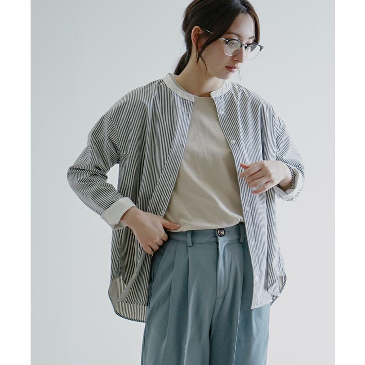 zootie（ズーティー）：綿 タイプライター クレリックシャツ | e-zakkamania stores | 詳細画像15 