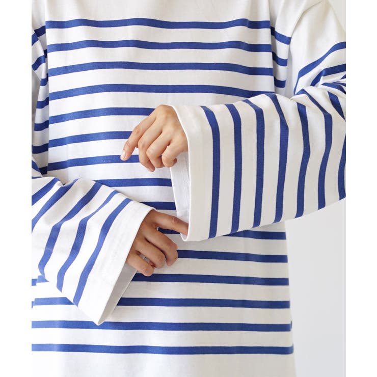 zootie（ズーティー）：シミヘン加工 フレンチバスク オーバーサイズカットソ… | e-zakkamania stores | 詳細画像8 