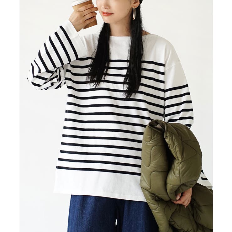 zootie（ズーティー）：シミヘン加工 フレンチバスク オーバーサイズカットソ… | e-zakkamania stores | 詳細画像15 