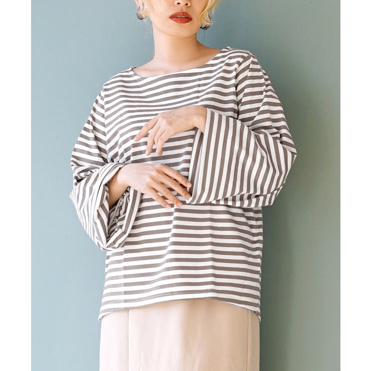 zootie（ズーティー）：スタイルアップ デザインスリーブ カットソー［七分袖… | e-zakkamania stores | 詳細画像30 